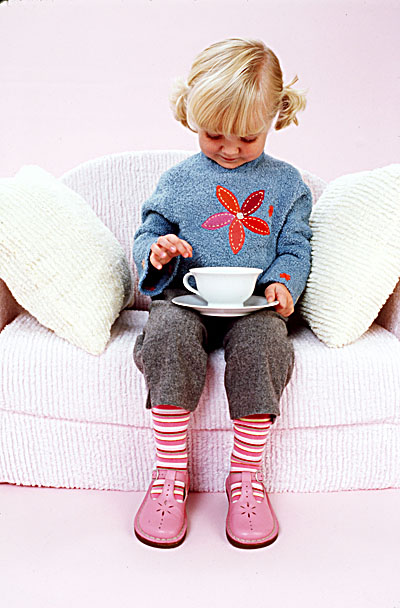 Girl with White Cup